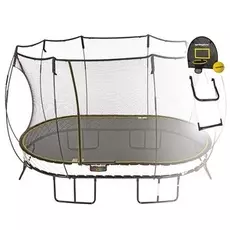 Батут овальный Springfree O92 SH с лестницей и корзиной для мяча