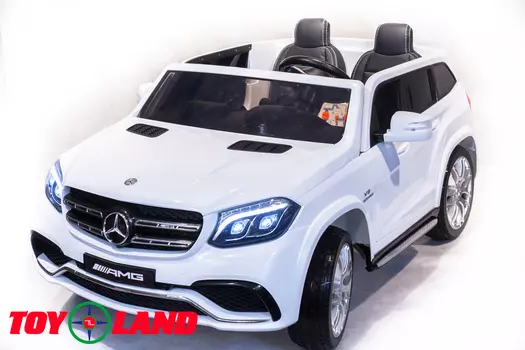 Детский электромобиль ToyLand Mercedes-Benz GLS63 AMG белый