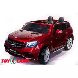 Детский электромобиль ToyLand Mercedes-Benz GLS63 AMG красный (краска)