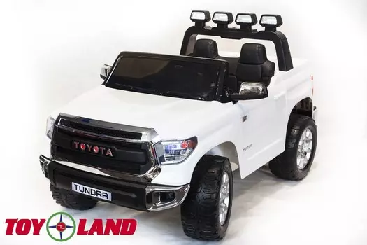 Детский электромобиль ToyLand TOYOTA TUNDRA MINI белый