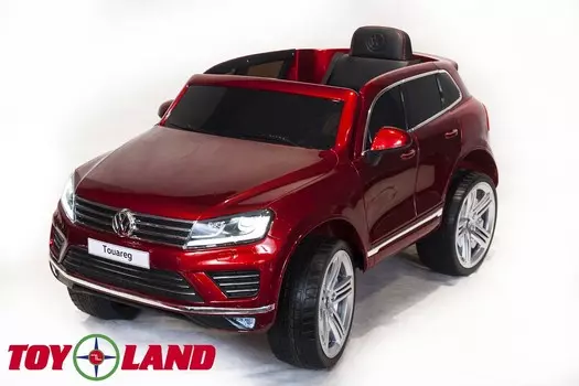 Детский электромобиль ToyLand Volkswagen Touareg красный (краска)