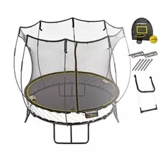 Детский круглый батут Springfree R54 SHA с лестницей, корзиной для мяча и фиксаторами
