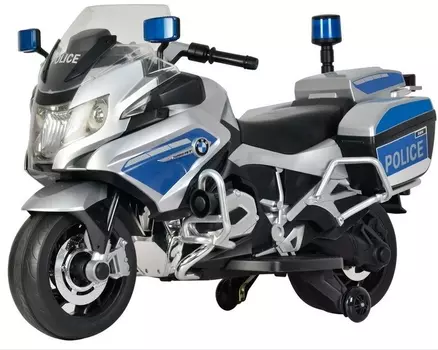 Детский мотобайк BARTY BMW R1200RT-P Police Motоbaike серебряный