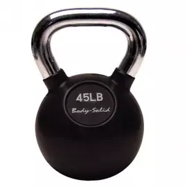 Гиря Body Solid 20,4 кг (45lb) с хромированной ручкой