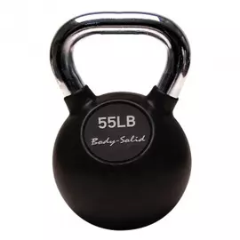 Гиря Body Solid 24,9 кг (55lb) с хромированной ручкой