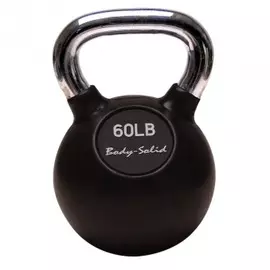 Гиря Body Solid 27,2 кг (60lb) с хромированной ручкой