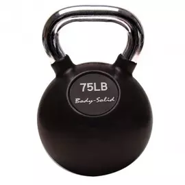 Гиря Body Solid 34 кг (75lb) с хромированной ручкой