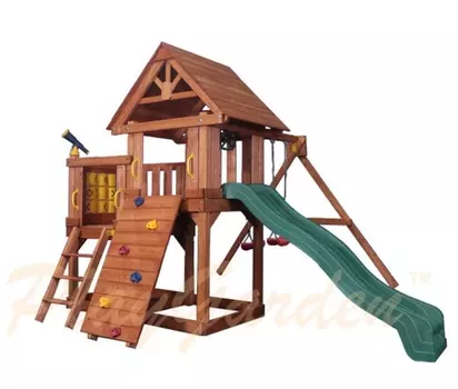 Игровая площадка Green Hill с балконом