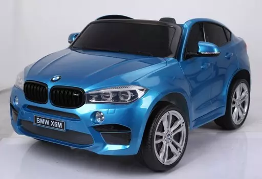 Электромобиль BARTY BMW X6M двухместный синий