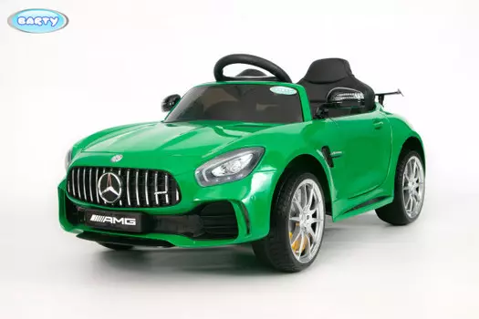 Электромобиль BARTY Mercedes-Benz AMG GT R зеленый