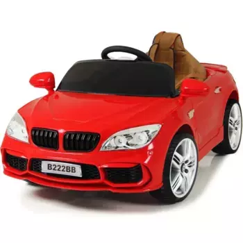 Электромобиль RiverToys BMW В222ВВ красный