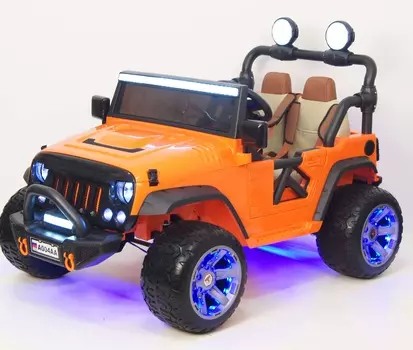 Электромобиль RiverToys Jeep A004AA Orange