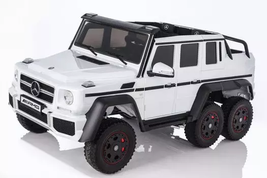 Электромобиль RiverToys Mercedes-Benz G63-AMG 4WD X555XX White