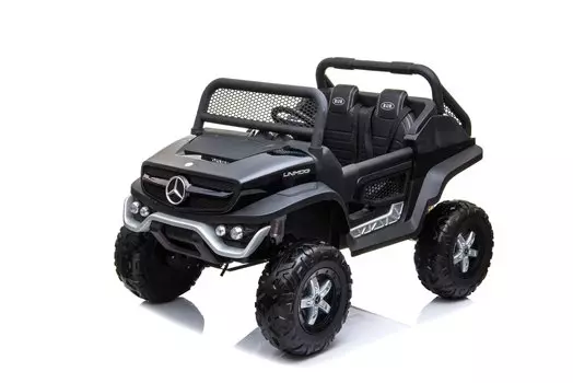 Электромобиль RiverToys Mercedes-Benz Unimog Concept P555BP 4WD черный глянец