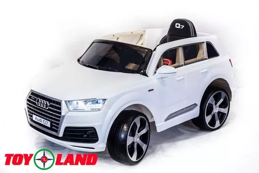 Электромобиль ToyLand Audi Q7 высокая дверь белый