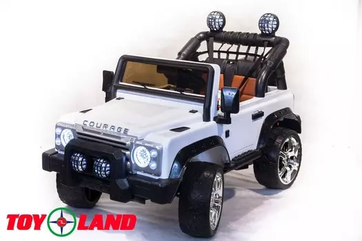 Электромобиль ToyLand LAND ROVER DK-F006 белый