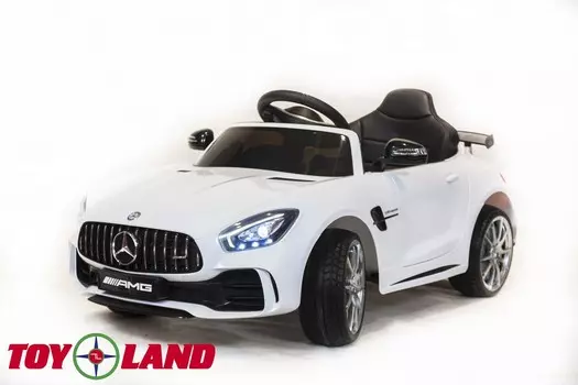 Электромобиль ToyLand Mercedes-Benz GTR белый