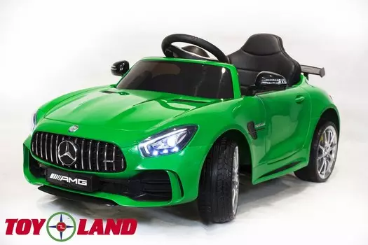 Электромобиль ToyLand Mercedes-Benz GTR зеленый