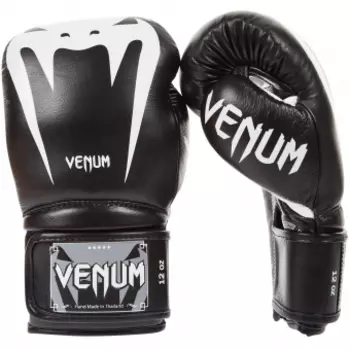 Перчатки боксерские Venum Giant 3.0 Black Nappa Leather