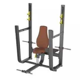 Скамья для вертикального жима штанги DHZ Olympic Seated Bench E-1051В