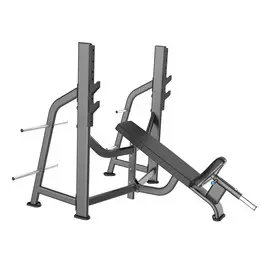 Скамья-стойка для жима под углом вверх DHZ Olympic Bench Incline E-7042