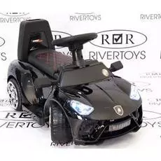 Толокар RiverToys Lamborghini E999EE BLACK-GLANEC