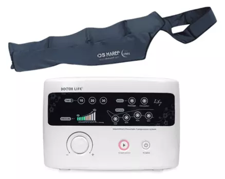 Аппарат для прессотерапии (лимфодренажа) Doctor Life LX-7 + манжета для руки