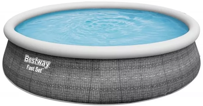 Бассейн надувной BestWay Fast Set 396х84см с насосом, 57376