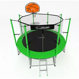 Батут i-Jump Basket 14ft green