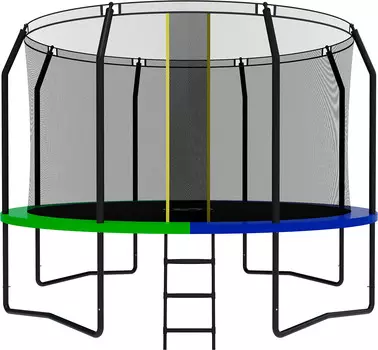 Батут SWOLLEN Prime Black 12 FT