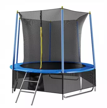 Батут Winner Classic (8 футов / 244 см, верхняя + нижняя защитные сетки и лестница в комплекте)