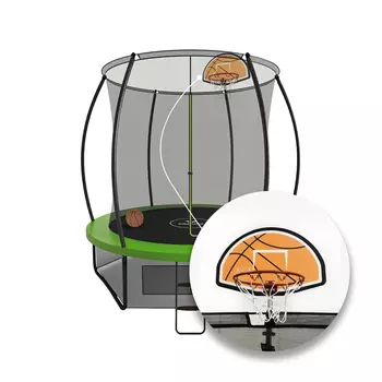 Батут Yamota TOP 244 см (8ft) с баскетбольным набором