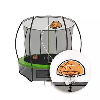 Батут Yamota TOP 305см (10ft) с баскетбольным набором