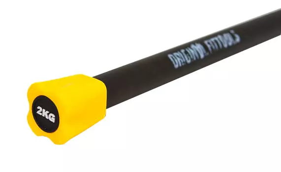 Бодибар Original FitTools FT 2 кг желтый наконечник
