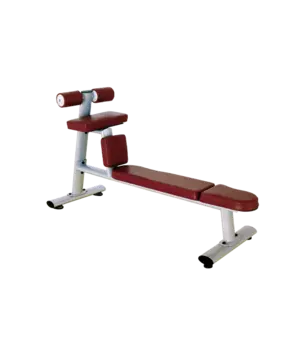 BRONZE GYM H-035 Скамья для скручиваний горизонтальная (КОРИЧНЕВЫЙ)