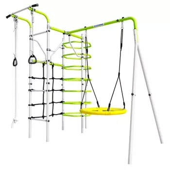 Дачный комплекс Космос + ГНЕЗДО качели Romana 103.21.05 (салатовый/белый)