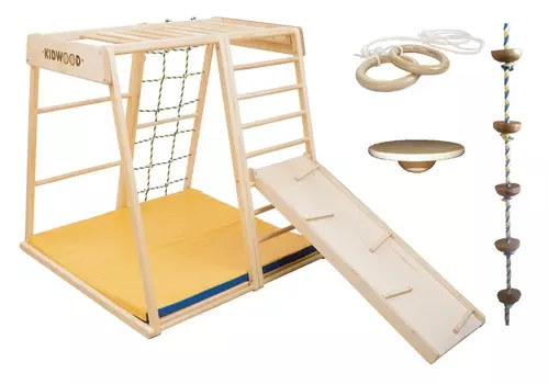 Деревянный игровой комплекс KIDWOOD Парус комплектация игра