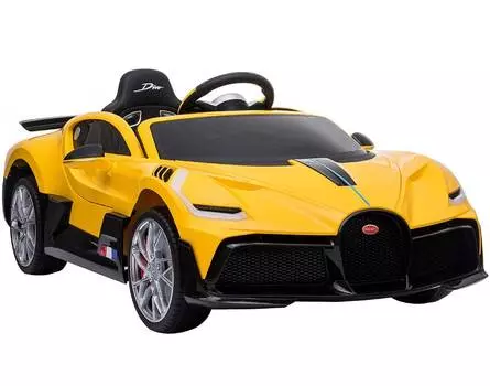 Детский электромобиль Bugatti Divo (HL338) желтый