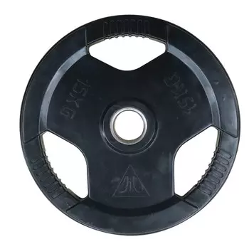Диск обрезиненный DFC, чёрный, 51 мм, 15кг WP015-51-15