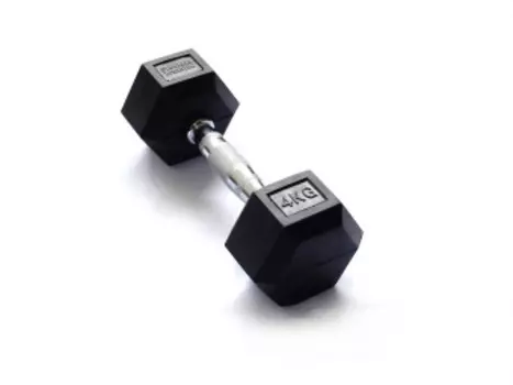 Гантель Original Fittools 4 кг гексагональная