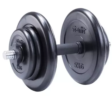 Гантель разборная обрезиненная Starfit DB-702 16 кг