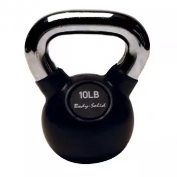 Гиря Body Solid 4,5 кг (10lb) с хромированной ручкой