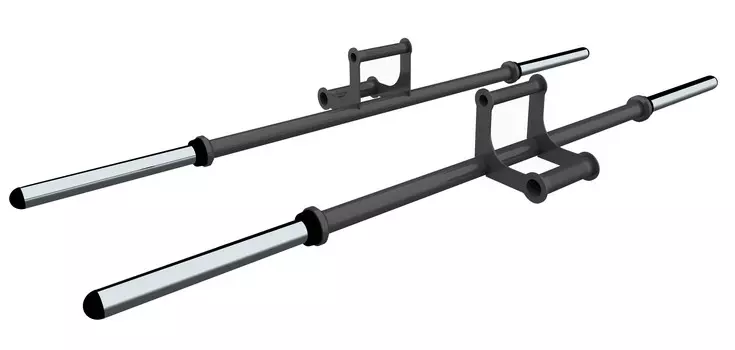 Гриф DHZ прогулка фермера с двумя рукоятками D=50 мм, L=1600 мм, (пара)