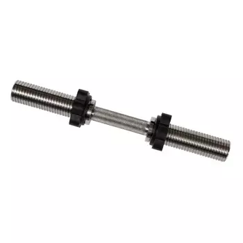 Гриф MB Barbell для гантели хромированный 490 мм MB-BarM50-M490B