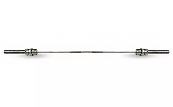 Гриф прямой MB BARBELL 220см 50мм, усиленный, олимп. замок, до 350 кг