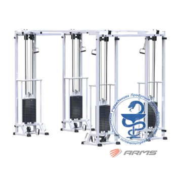 Грузоблочный тренажер Биотонус-4 стек 4 х 75 кг ARMS AR089.4х2400