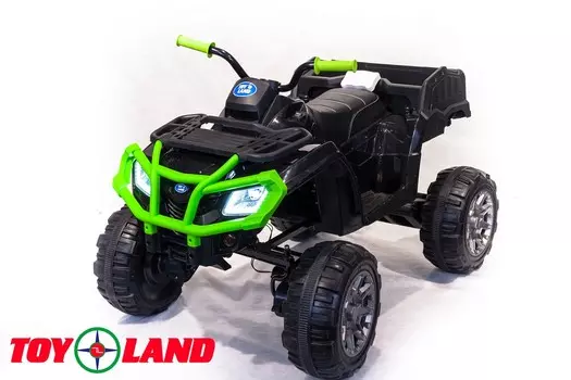 Электроквадроцикл ToyLand 0909 Grizzly Next 4x4 черно-зеленый