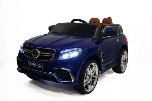 Электромобиль RiverToys Mercedes E009KX синий глянец