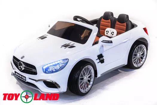 Электромобиль ToyLand Mercedes-Benz SL65 AMG белый