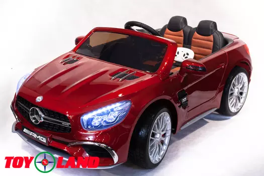 Электромобиль ToyLand Mercedes-Benz SL65 AMG красный